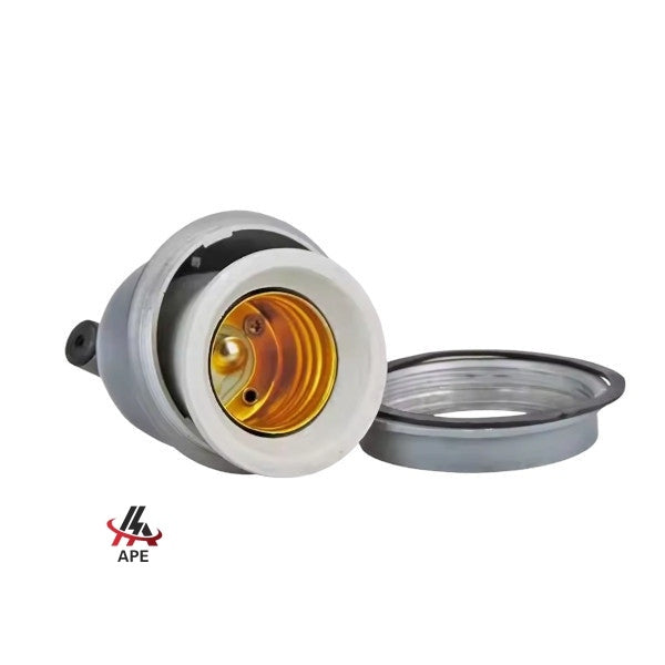 E27 Aluminum Ceramic Lamp Socket