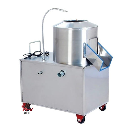 Automatic Potato & Vegetable Peeling Machine 2.2Kw Industrial Grade Food Processor